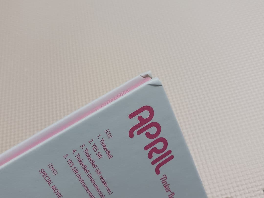 April TinkerBell FC盤 国内盤CD+DVD