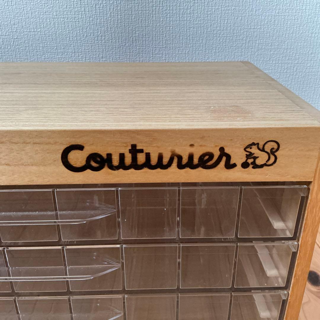 フェリシモ　クチュリエ　刺繍糸　棚　ラック　手芸