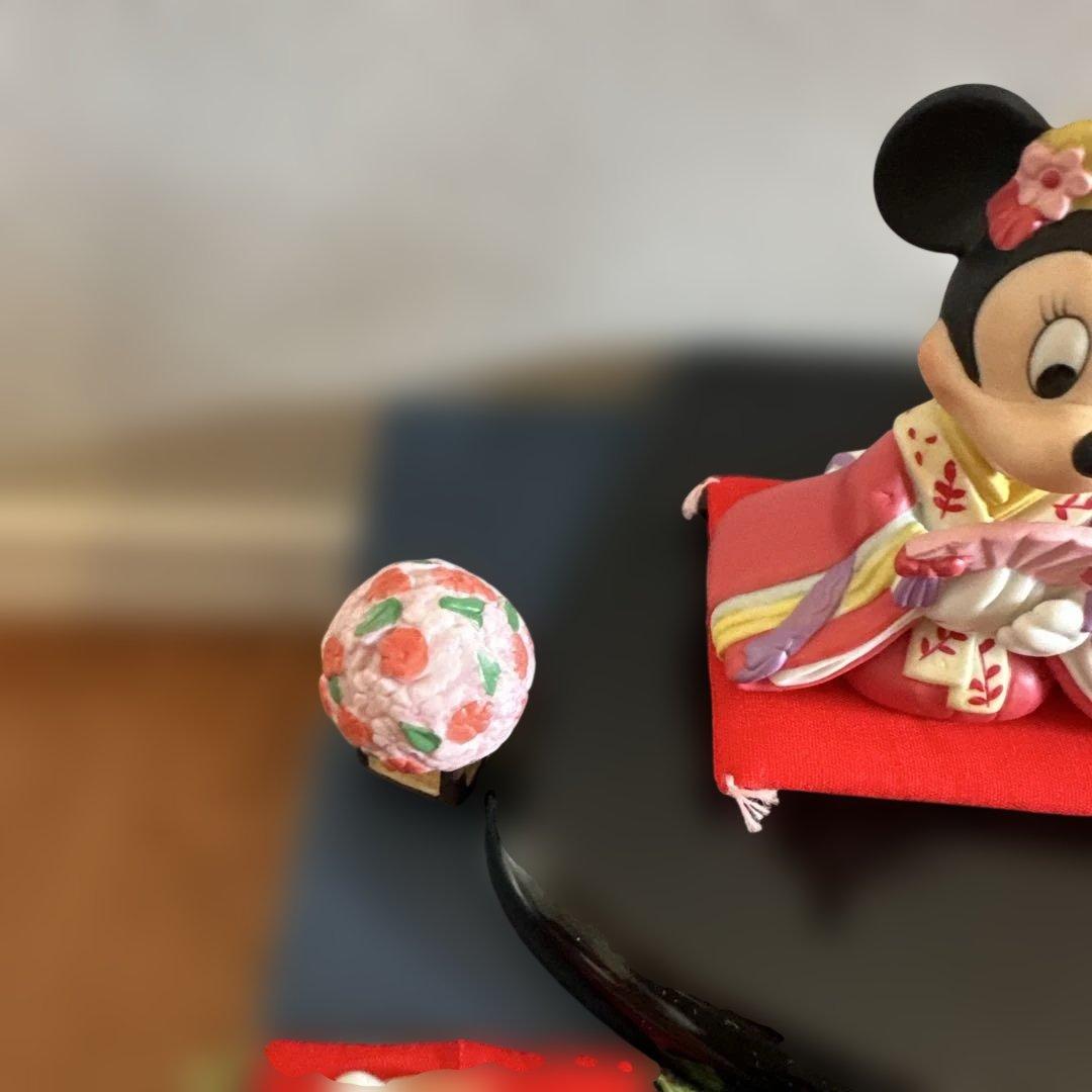 雛人形セット ミッキー ミニー ドナルド デイジー　陶器　お雛様　可愛い