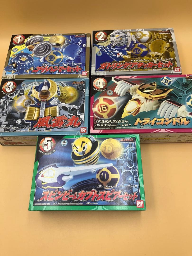 ハリケンジャー　DX超合金　大量セット　希少品　当時物　ビンテージ