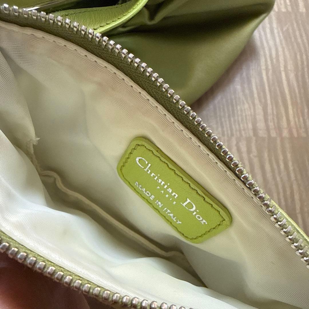 Dior サテンバッグ