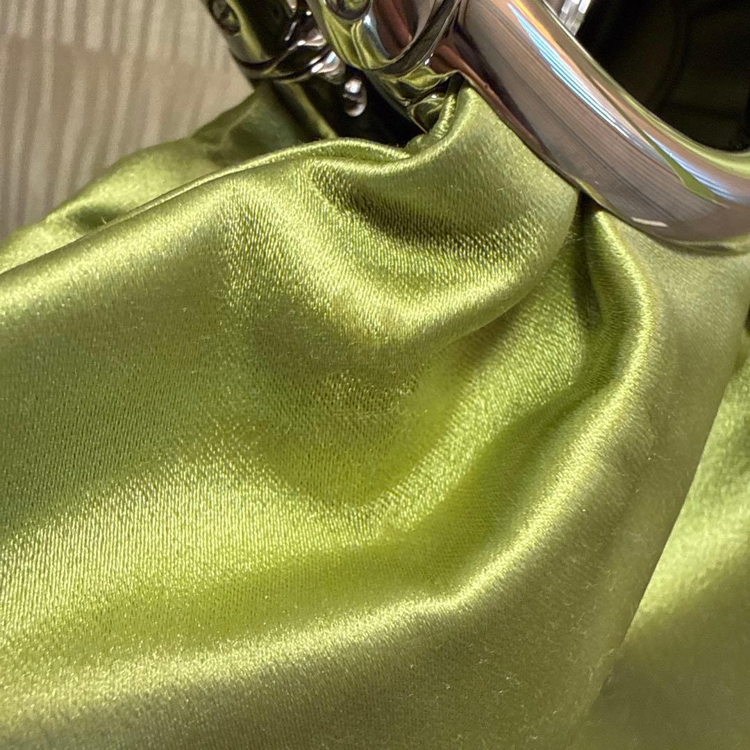 Dior サテンバッグ