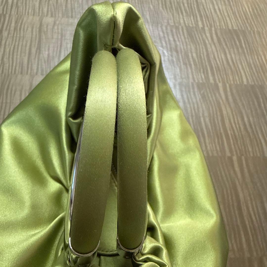 Dior サテンバッグ