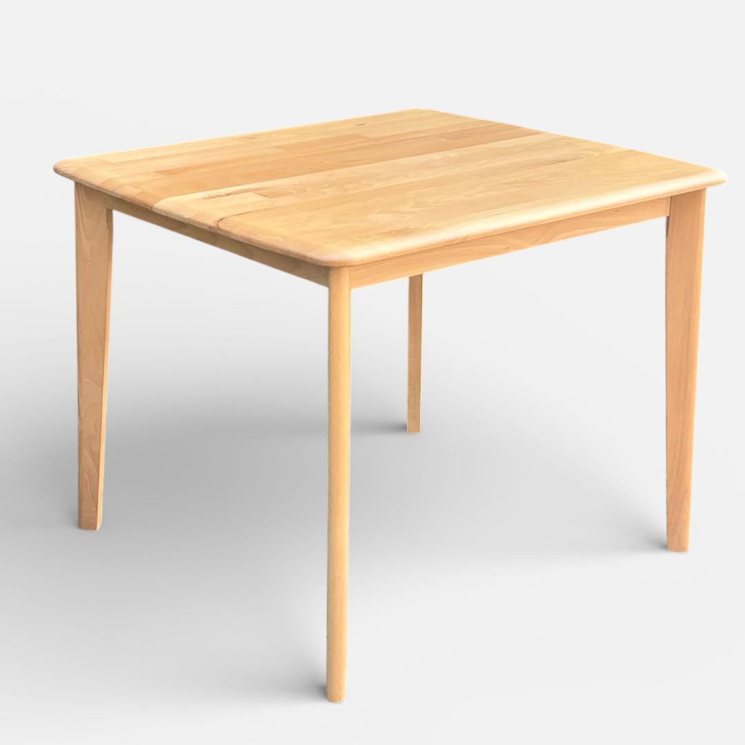 ニトリ Nコレクション　天然木 ダイニングテーブル T-01 90/NA