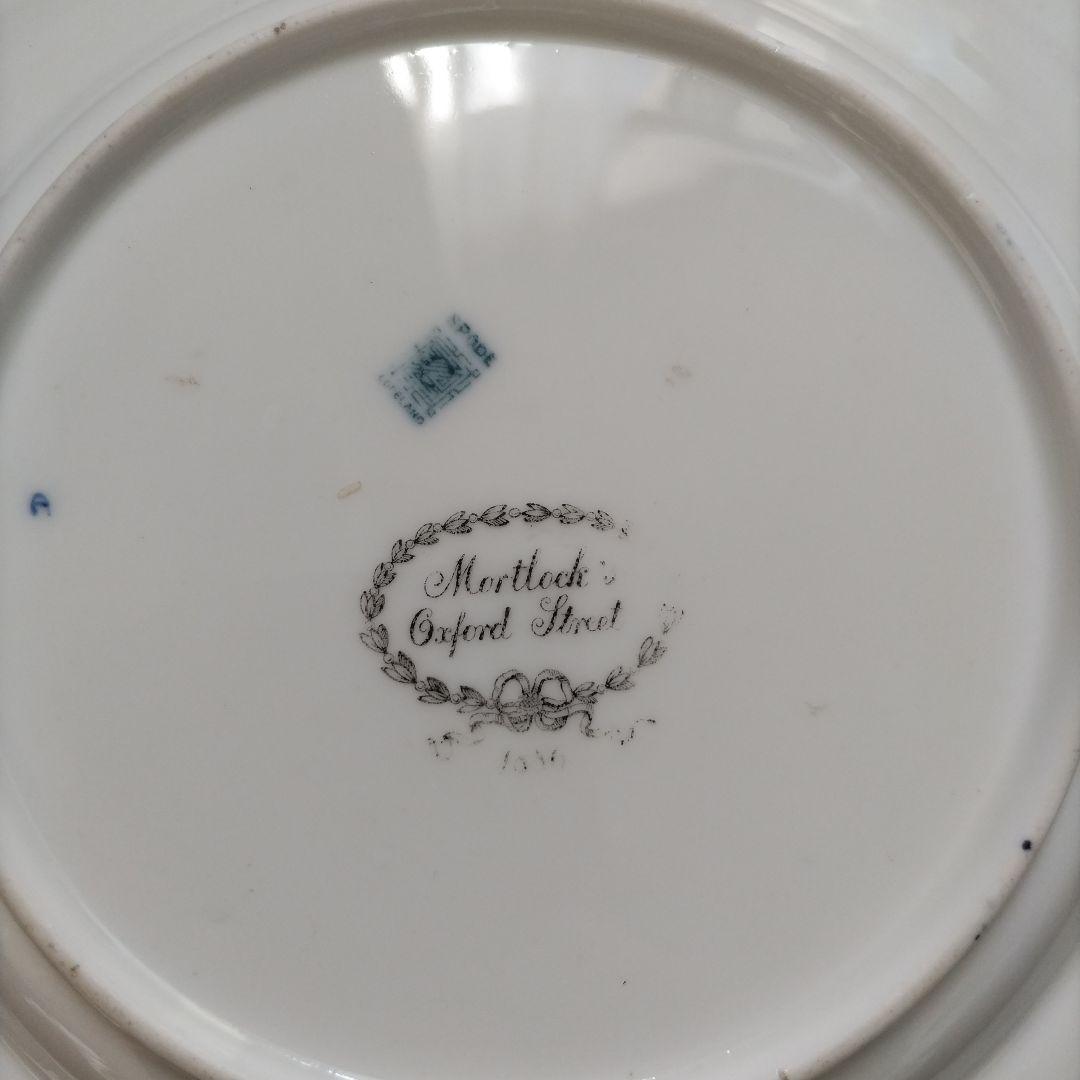 【1886年製作】【美品】スポード　コープランド　Mortlock　デザート皿