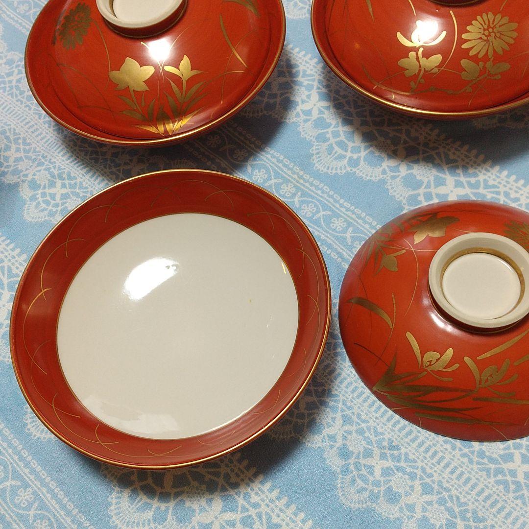 蓋向付   和食器     骨むし  3 客