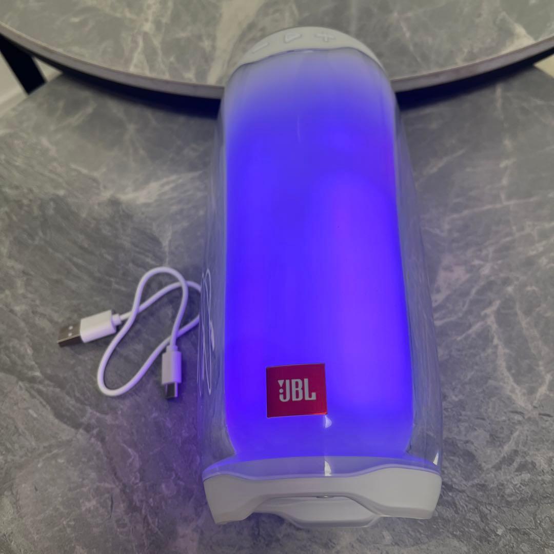 JBL PULSE 4 Bluetoothスピーカー ホワイト