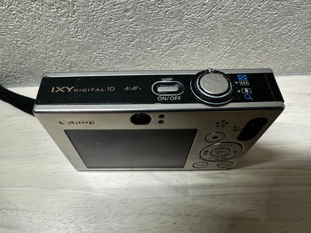 【動作品】Canon IXY DIGITAL 10 シルバー デジカメ キャノン