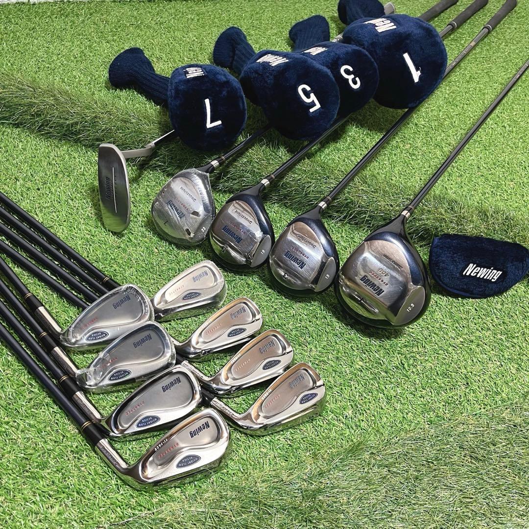 美品 ブリヂストン Newing 未使用有り メンズゴルフクラブ豪華13本セット