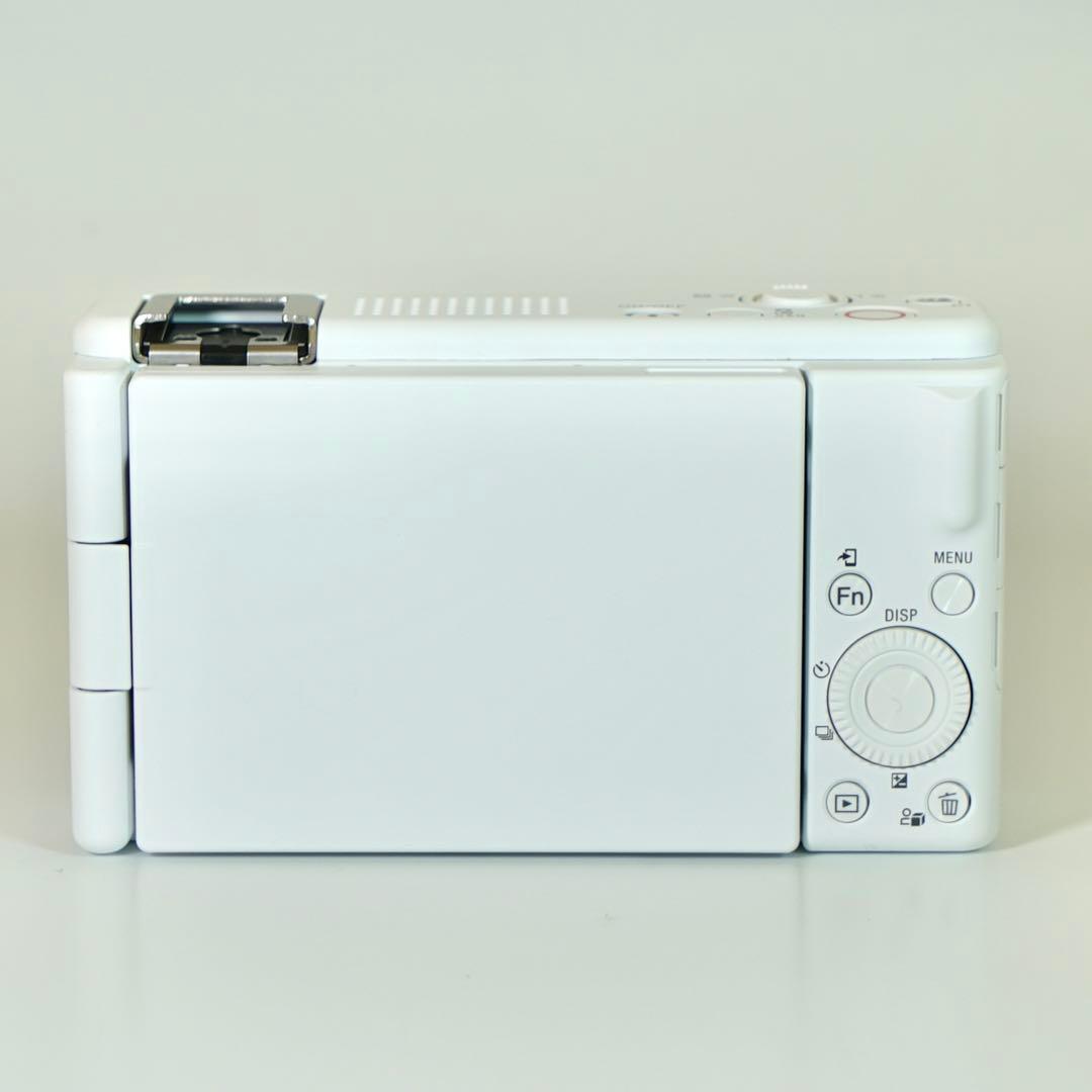 美品 SONY VLOGCAM ZV-1F ホワイト 動作確認済み