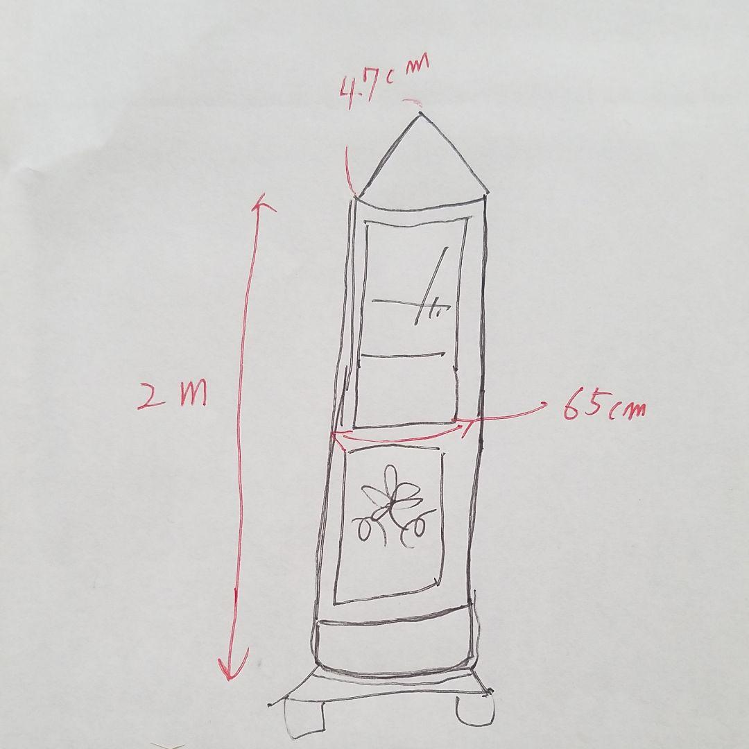 値下げ　コーナー木製家具　ガラス扉　収納飾り棚キャビネット寝室などアンティーク調
