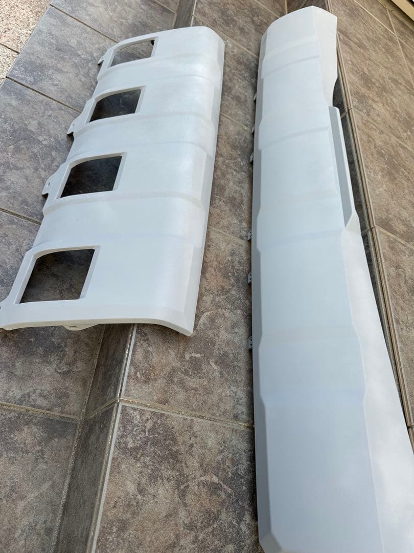 ①ランドクルーザー250 カウルトップ　フロント　リアバンパー　ラプターライナー