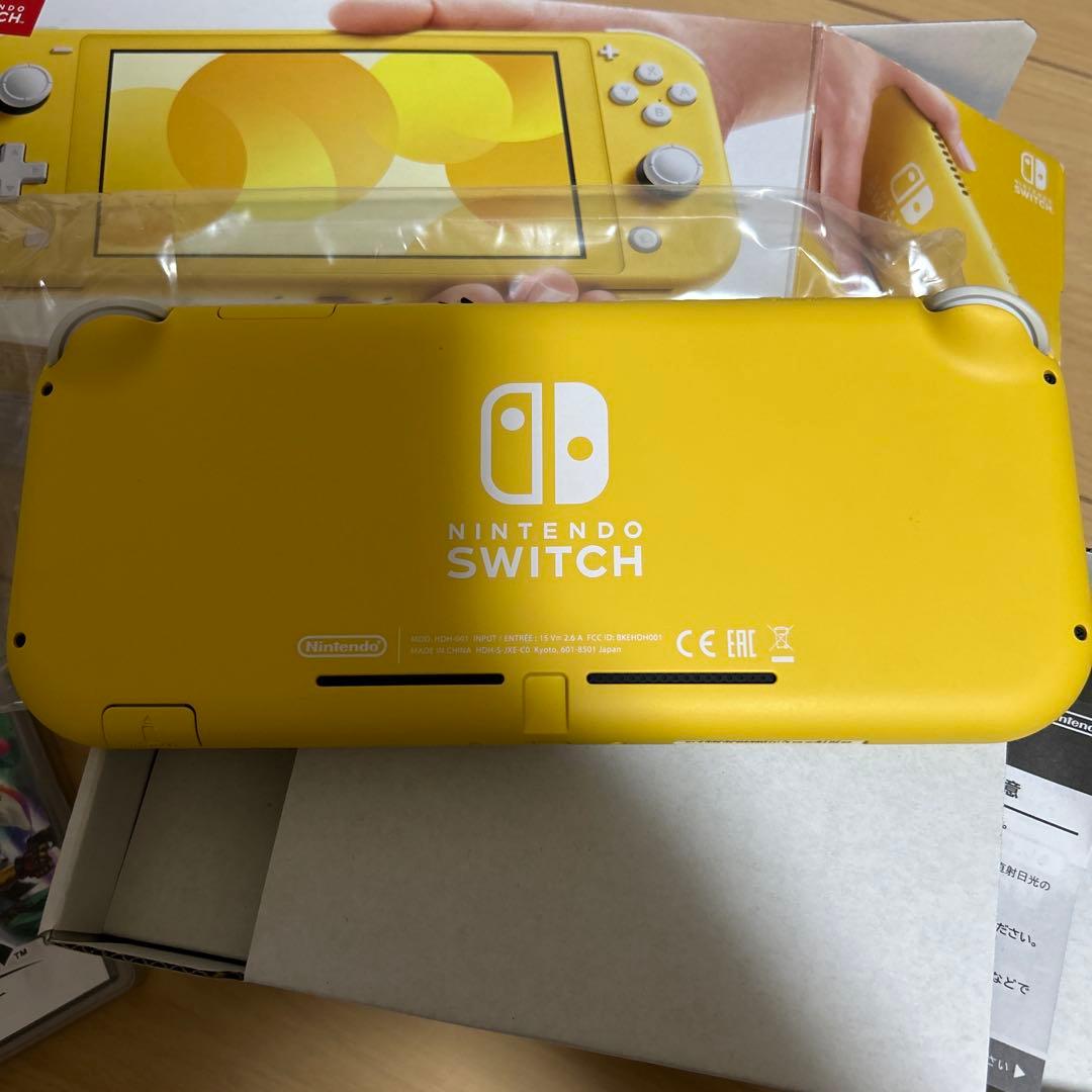 Nintendo Switch Lite イエロー 本体+ソフト