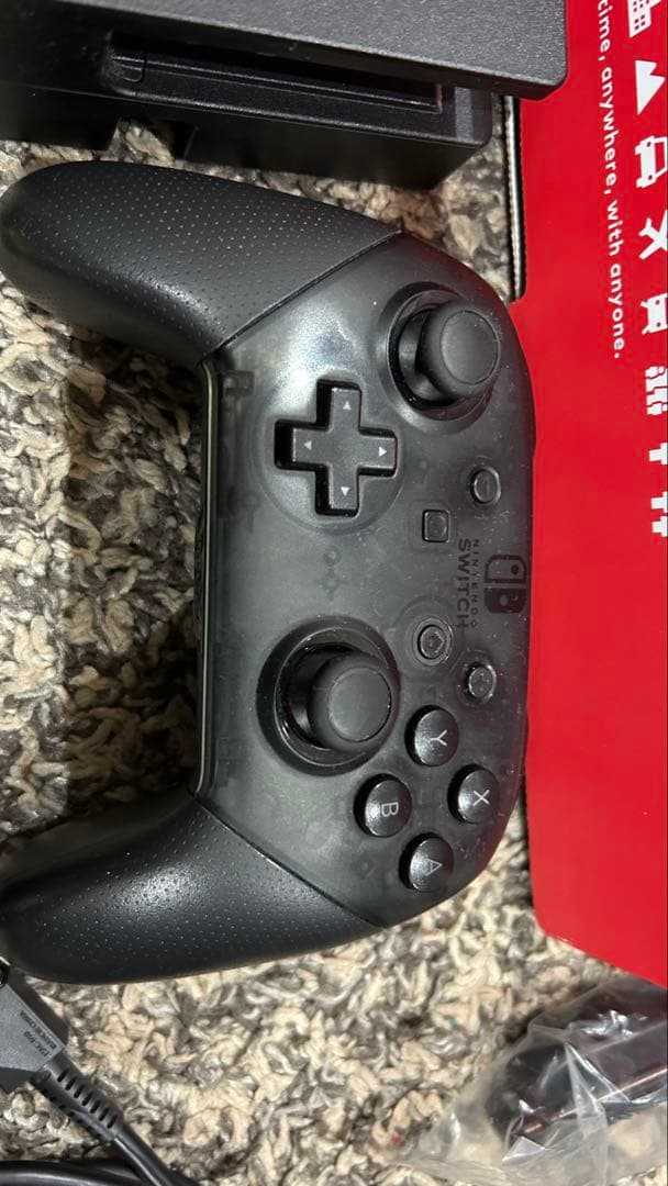 Nintendo Switch 本体 イエロー/ブラック プロコン付き