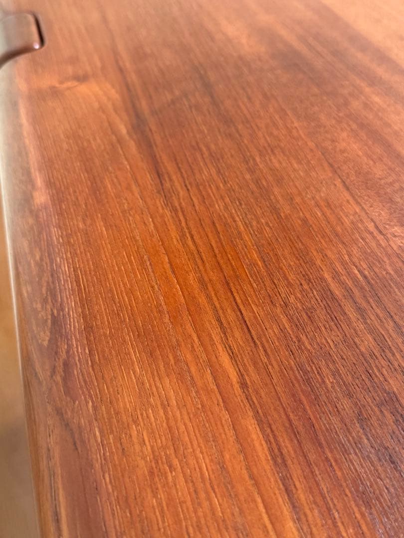 コーヒーテーブル　ローテーブル　チーク材　無垢　北欧家具　ビンテージ