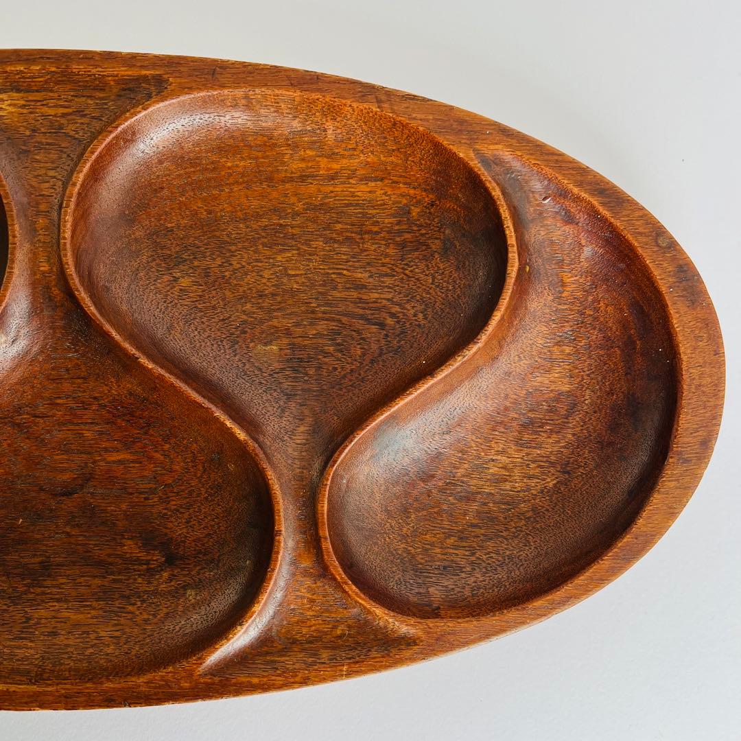 Laur  木製トレー 刻印＆当時デカール残存 ヴィンテージ