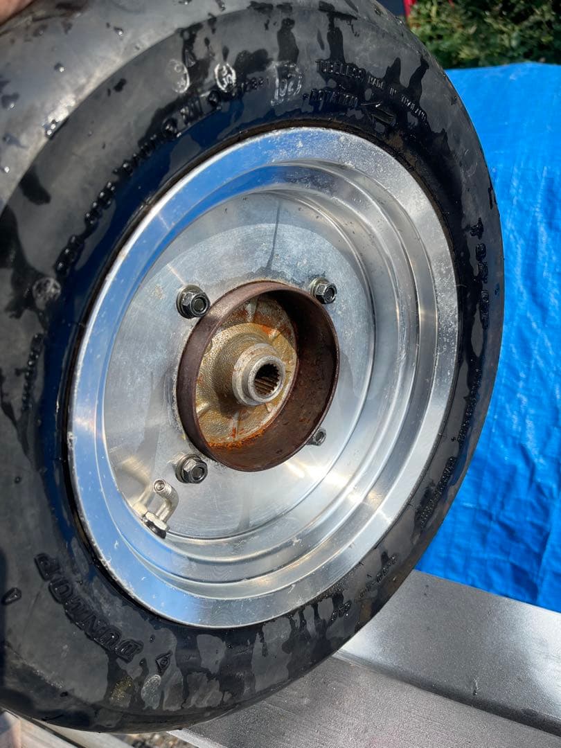 希少！レア！BMF ビームーンファクトリー　リアアルミホイール　ヤマハ系？jog