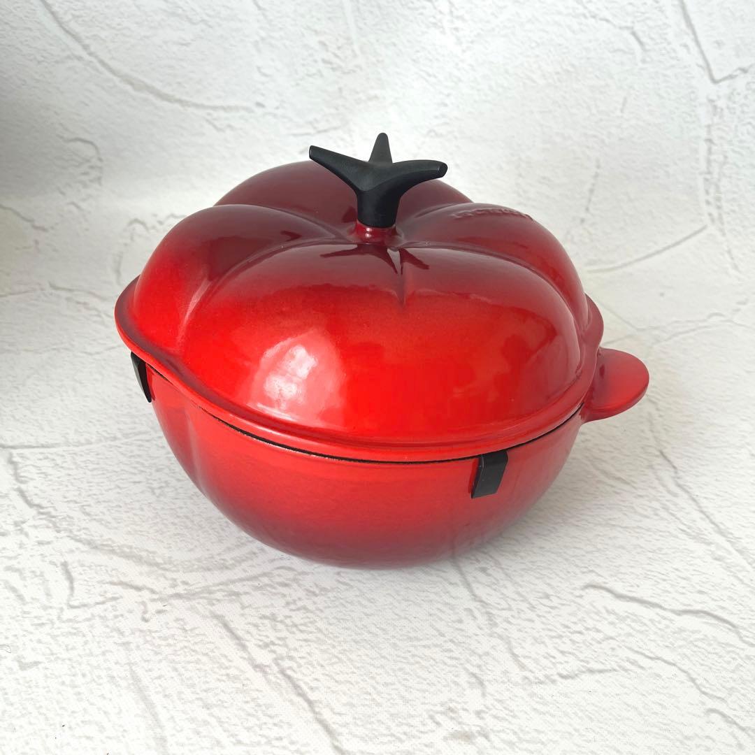 【新品未使用品】LE CREUSET ル・クルーゼ 21センチ トマト