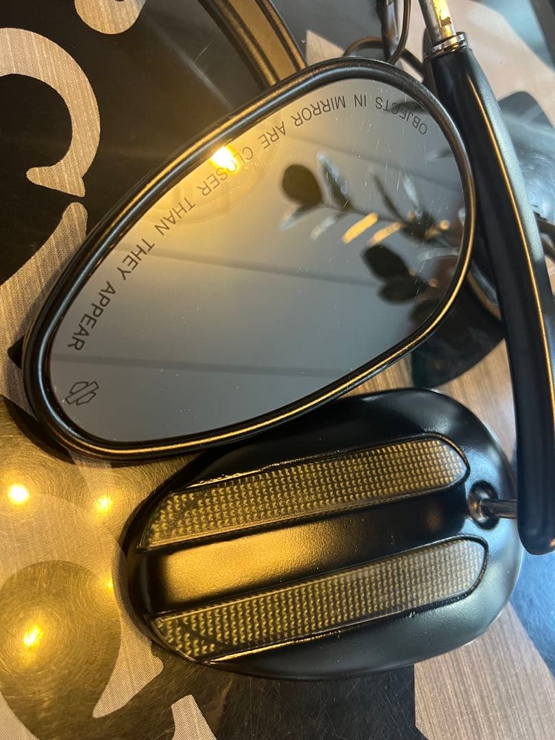 ハーレー純正ランニングライトインジケーターミラーウィンカー　クラブスタイル