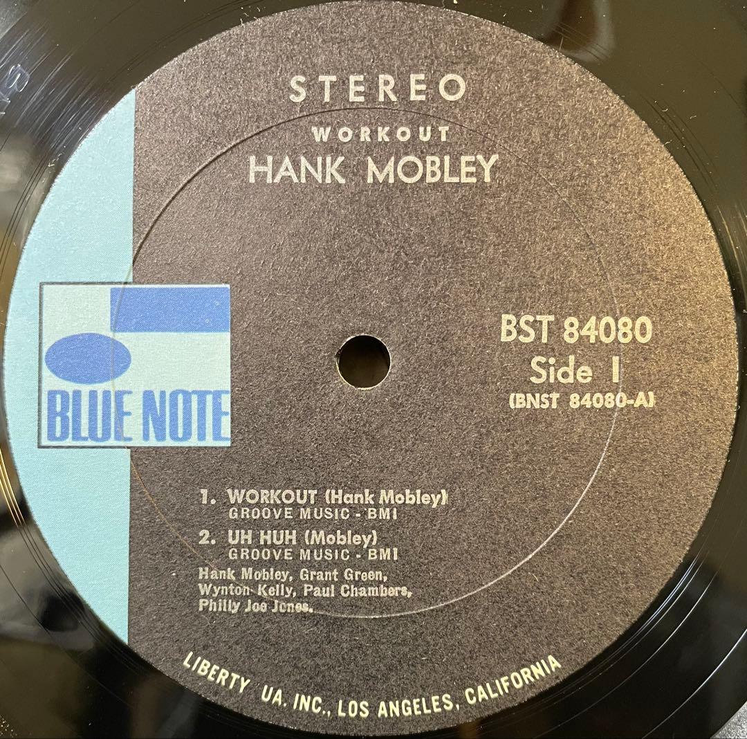 ジャズレコード Hank Mobley/Work Out