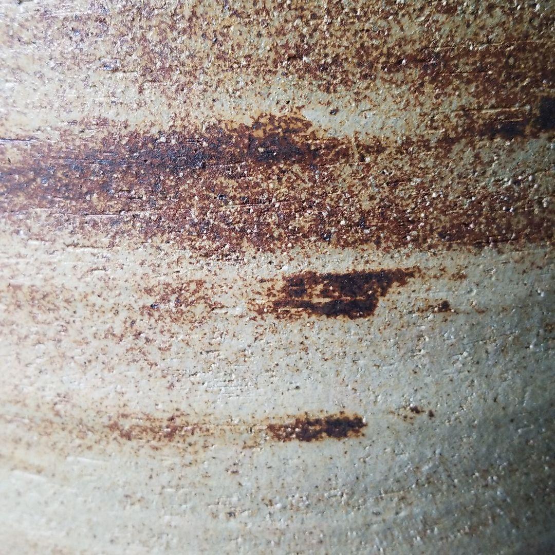 お値下げしました⤵信楽焼　傘立て 刷毛目 高さ４７cm