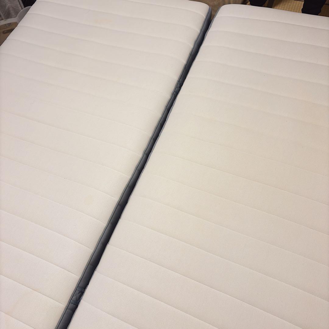 引き取り限定 IKEA シングルマットレス 2つセット