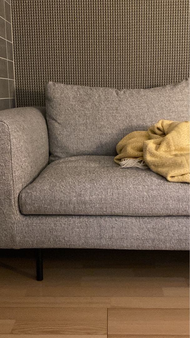 Actus Basis ソファ BLEND-34A グレー　190cm