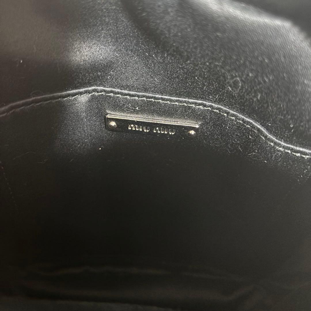 miumiu デコラティブショルダーバック　ハンドバッグ