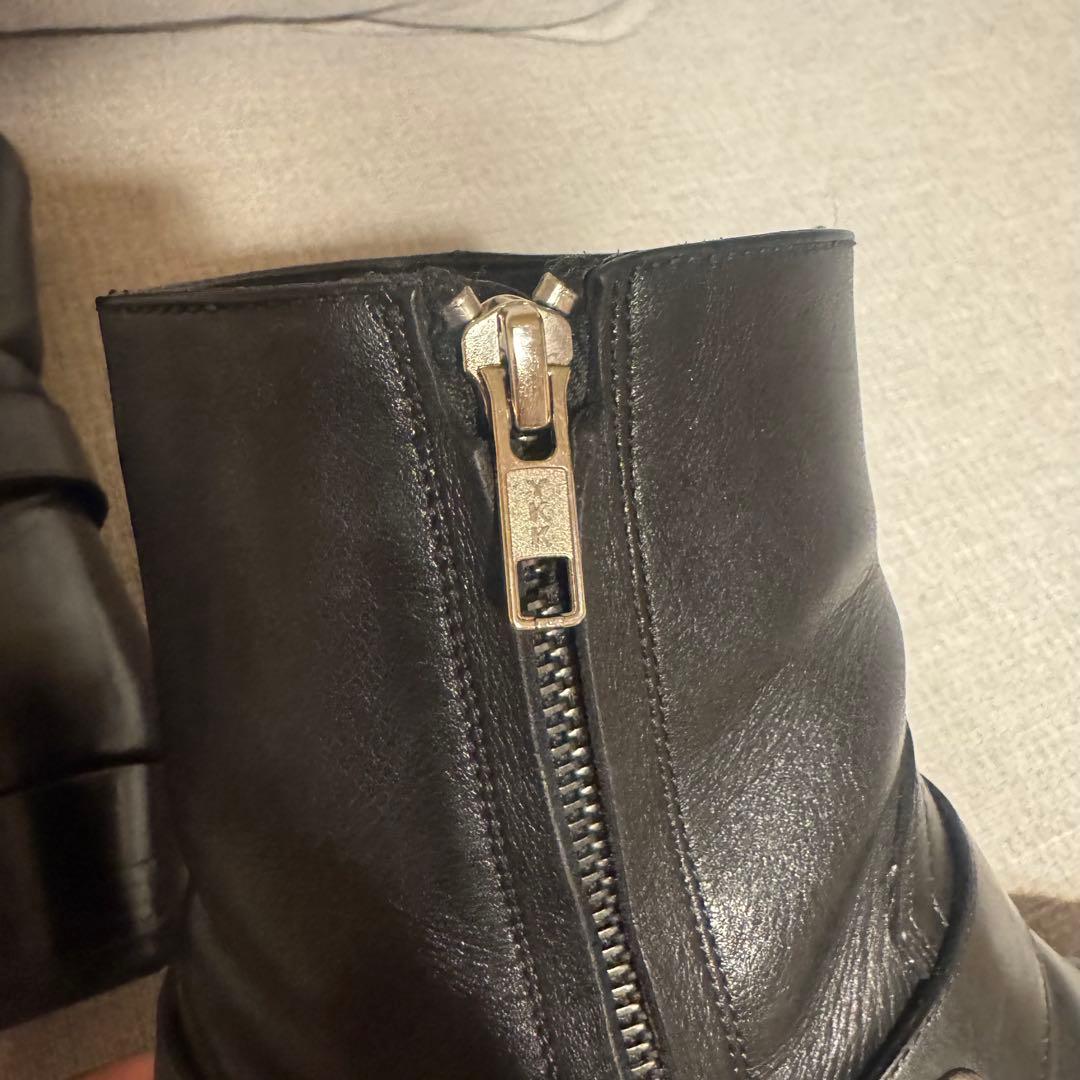 サンローラン ワイアットハーネスブーツ 42 リングブーツ 27