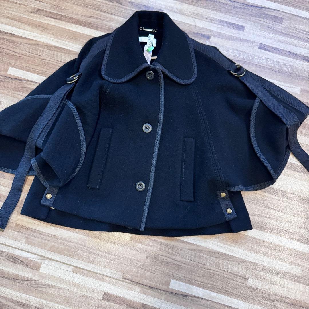 Chloe クロエ　ポンチョ　コート