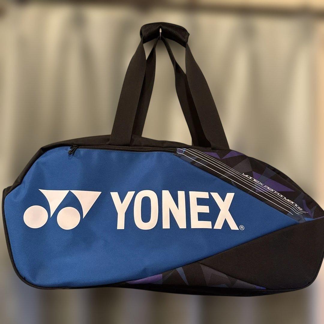 YONEX バドミントントーナメントバッグ 青/黒
