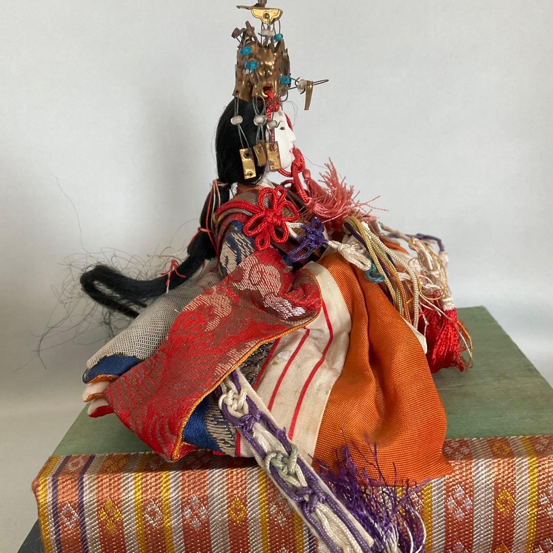 お雛様　親王飾　おひな様　雛祭り　レトロ　吊し雛　雛道具