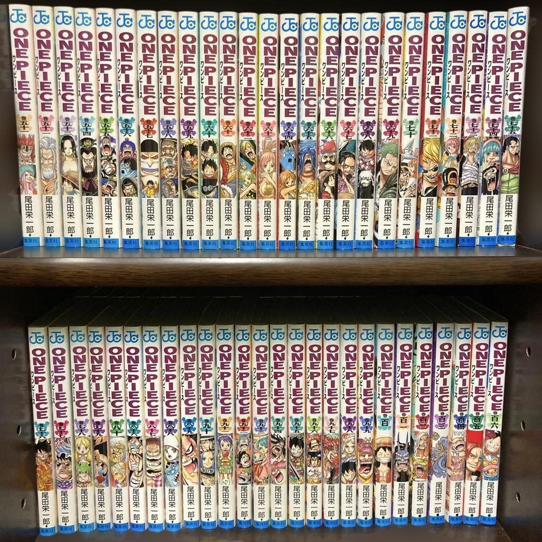 ONE PIECE 1巻〜80巻　86巻〜106巻　おまけ