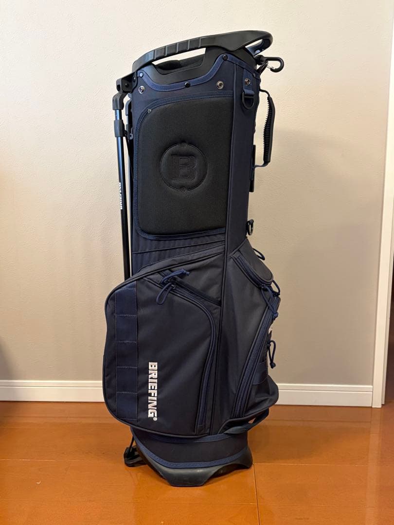 BRIEFING スタンド式キャディバッグ ネイビー
