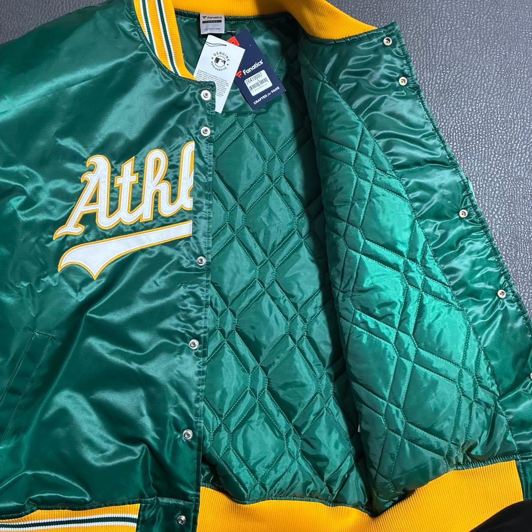 C*o様 MLB スタジャン オークランド アスレチックス Fanatics