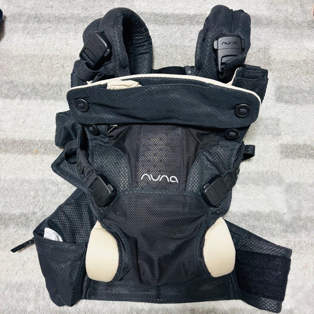 nuna ヌナ cudl カドル caviar 抱っこ紐　黒