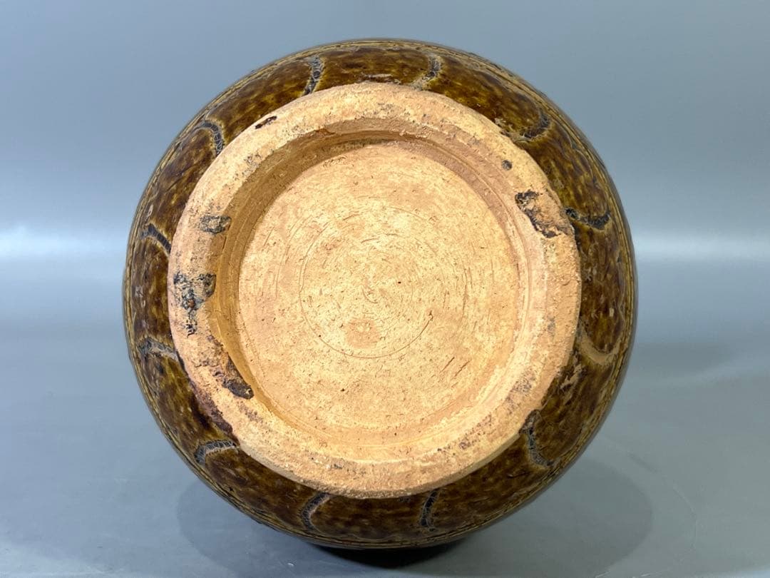 DT732 中国 飴釉 瓶