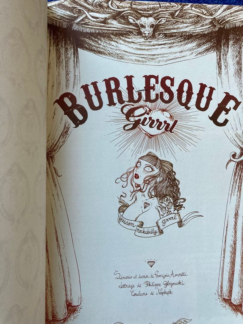 洋書 Burlesque girrrl