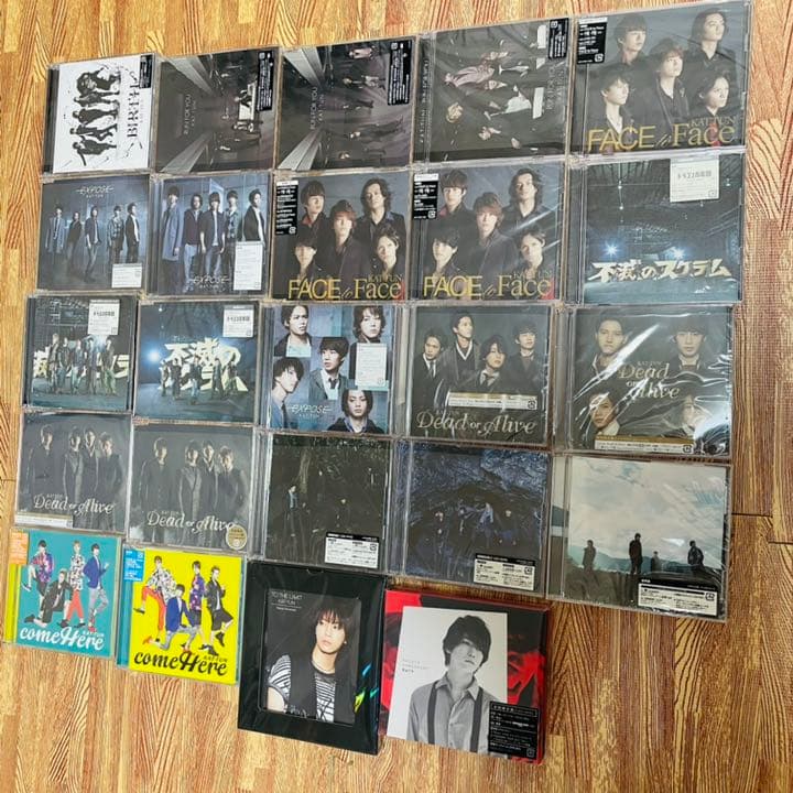 KAT-TUN CD シングル アルバム　74枚　FC限定盤２枚あり