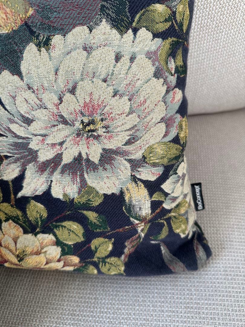 BoConcept クッション 正方形 長方形 ブラウン・ネイビー