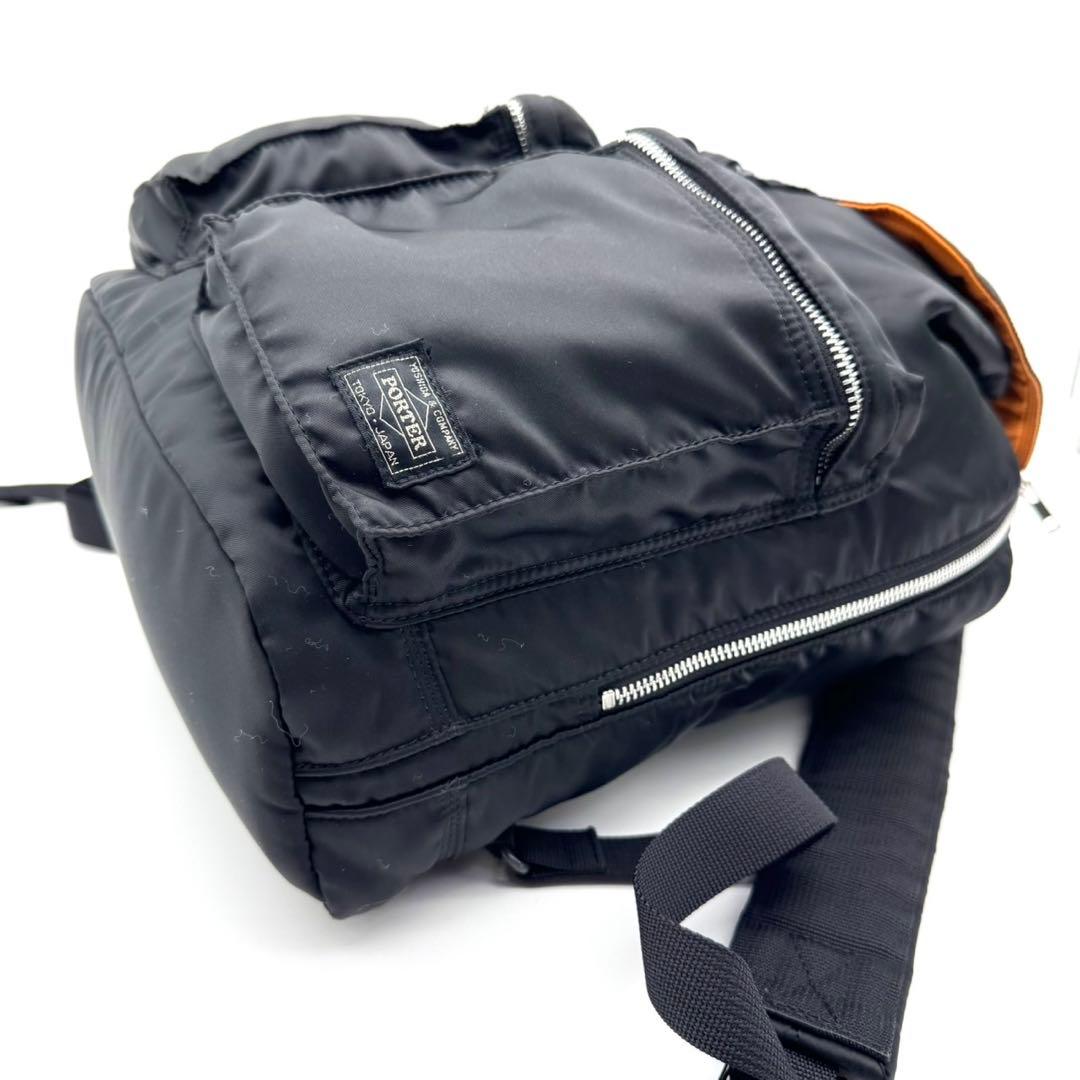 極美品✨ポーター リュック TANKER タンカー ブラック ナイロン