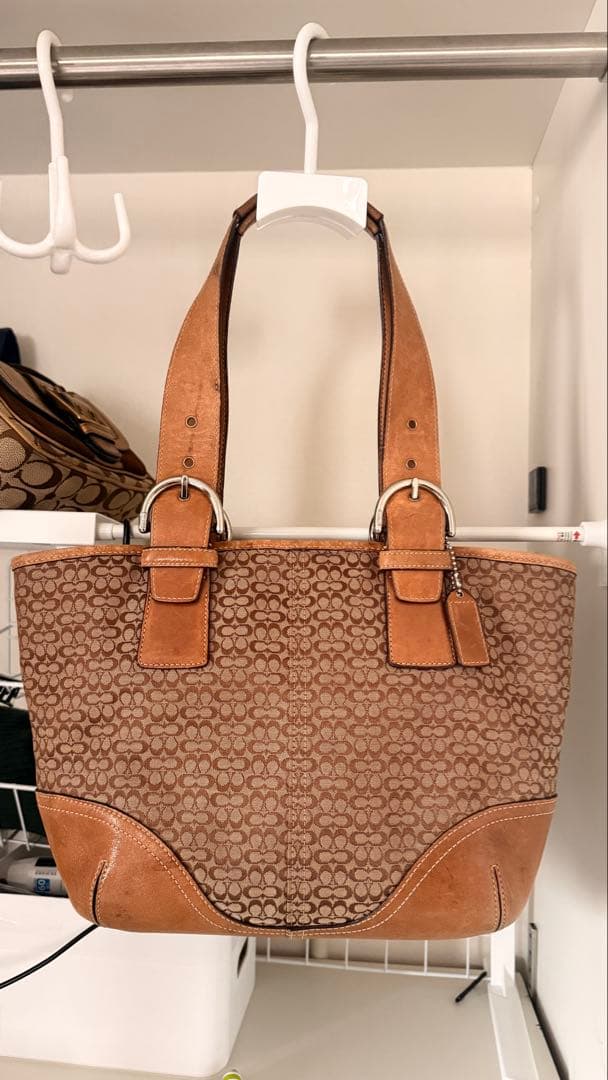 Coach ブラウン ショルダーバッグセット