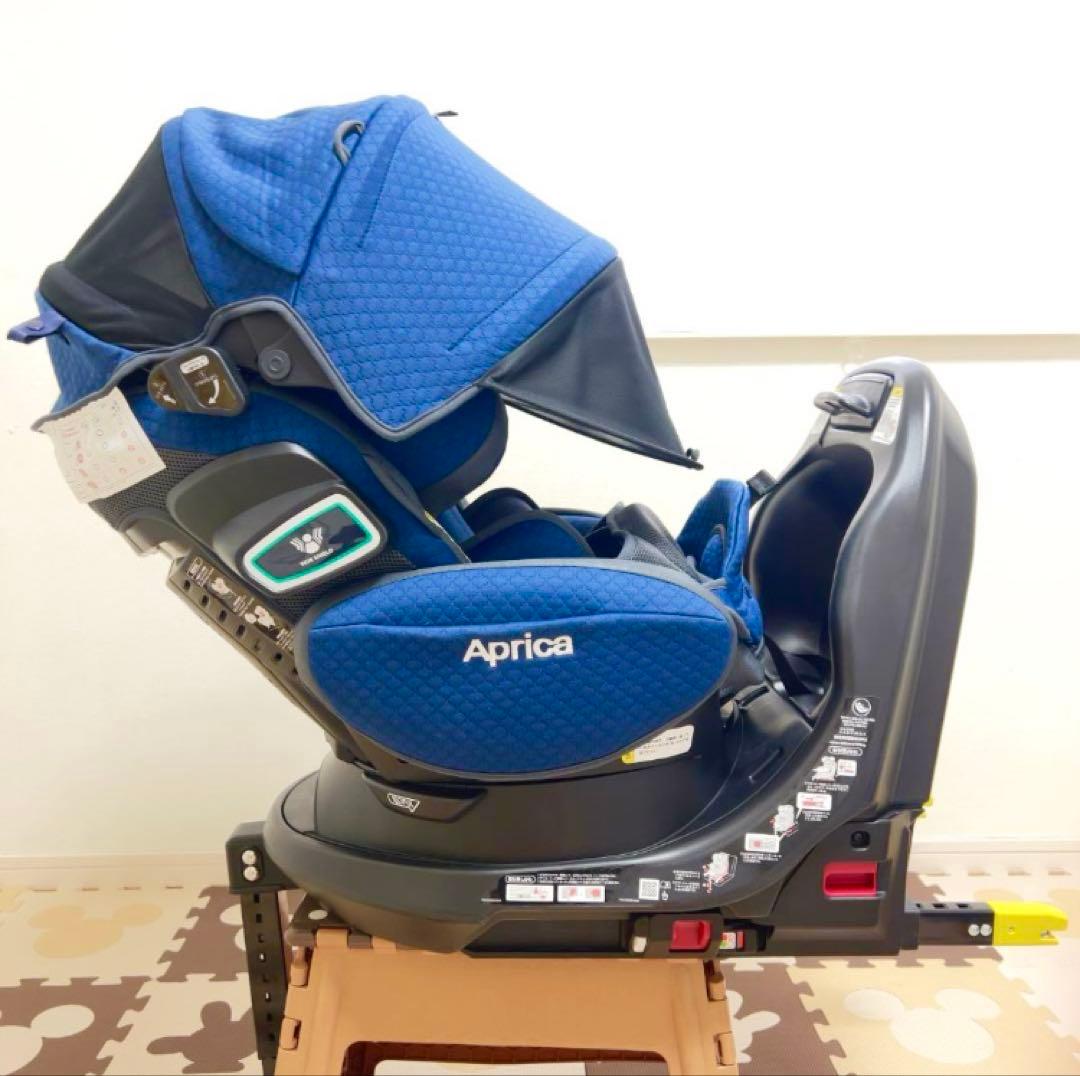 【ほぼ新品】アップリカチャイルドシートフラディアグロウ360°セーフティAB