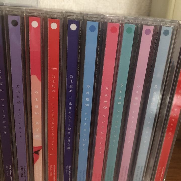 乃木坂のCD詰め合わせです