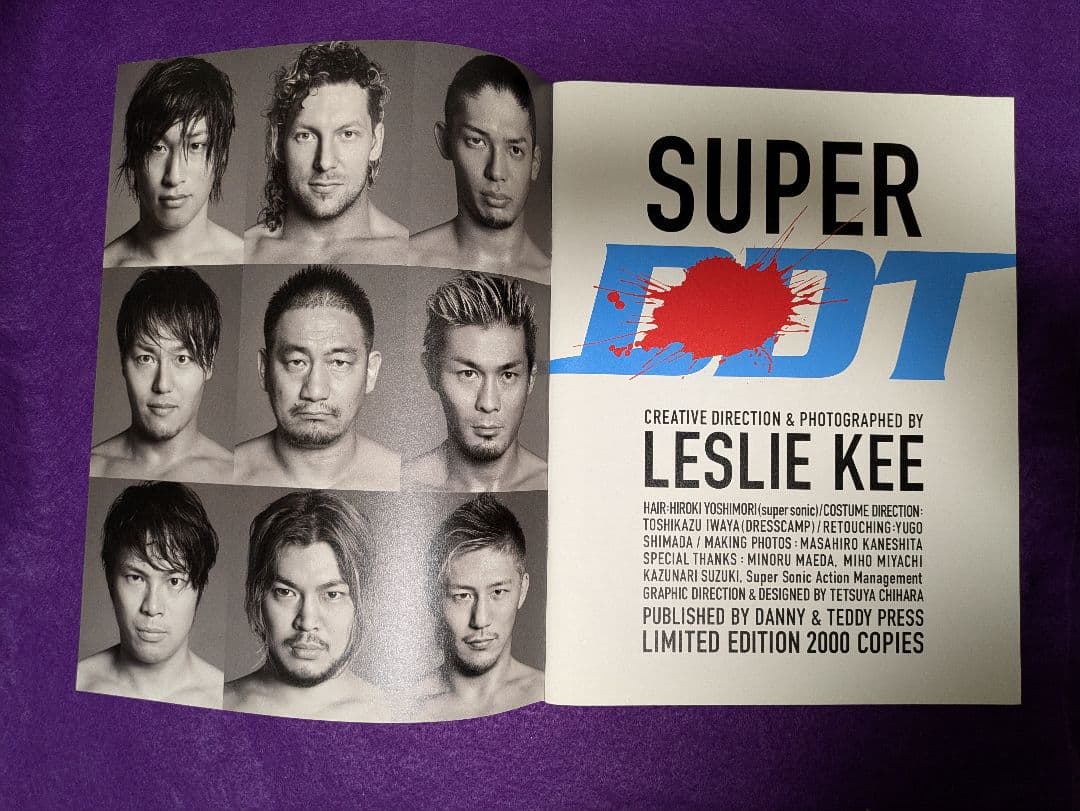 SUPER DDT 写真集 LESLIE KEE 限定2000部