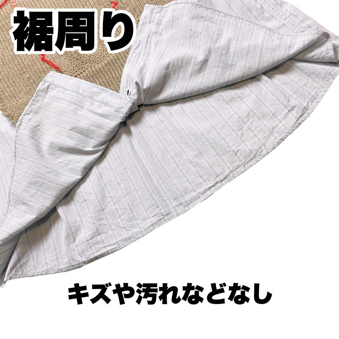 美品【メゾンマルジェラ】22AW ニット ドッキング レイヤード シャツ 38