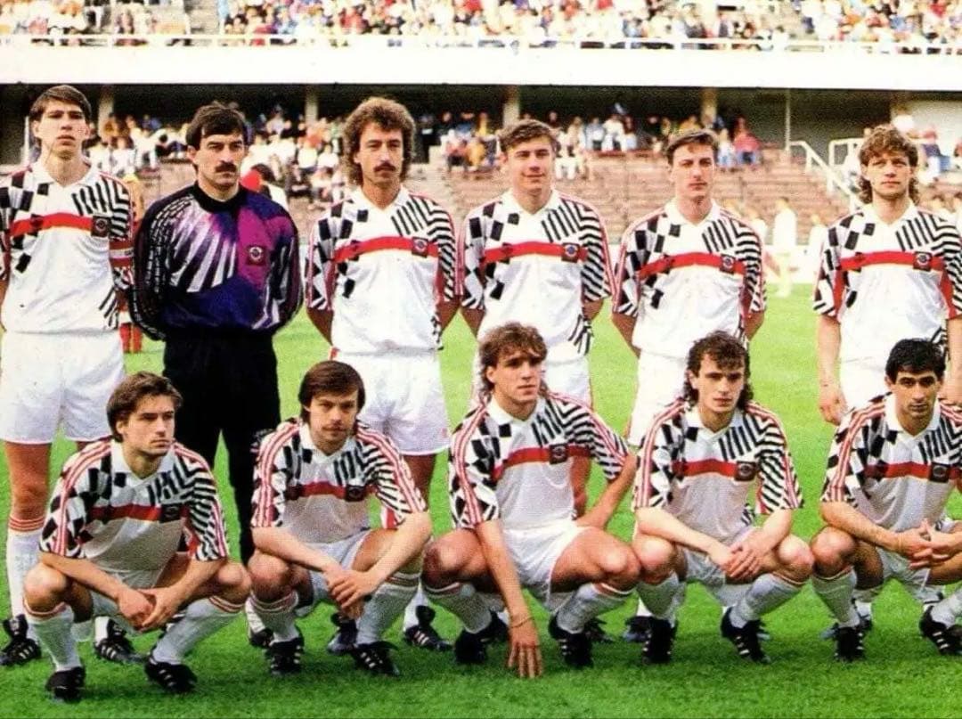 正規品 90s ロシア ソビエト連邦代表 アウェイ adidas ドイツ製 W杯