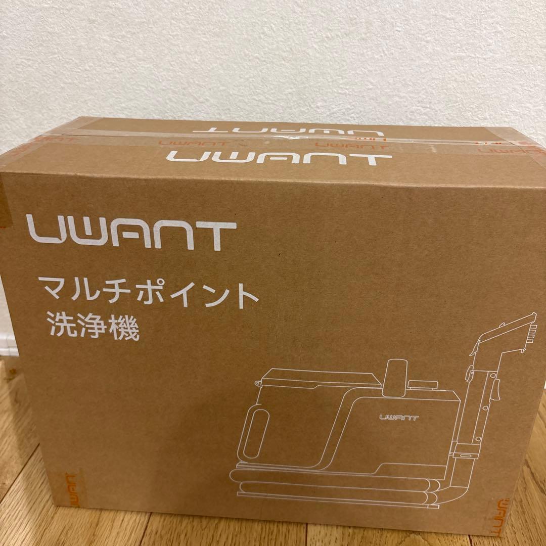 uwant 100℃蒸気噴射リンサークリーナー 18000Pa超強吸引力
