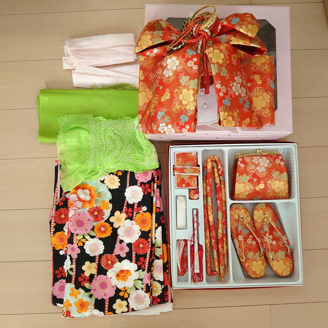 七五三 女の子 7歳用 着物 美品