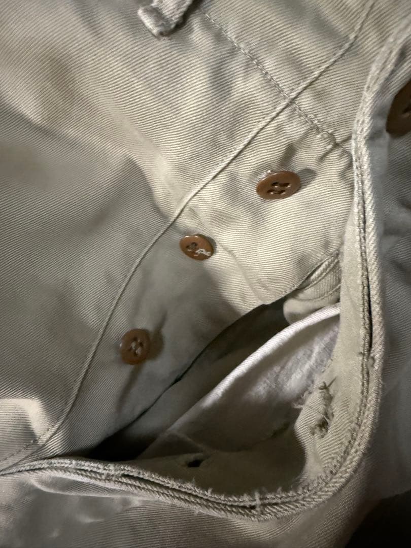 ヒョロ　40s50s US ARMY 45カーキ MOD チノ